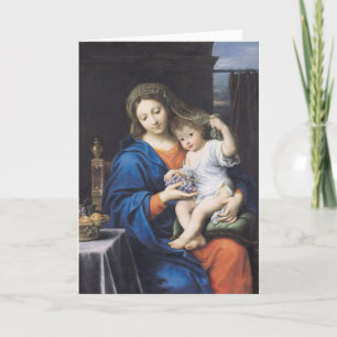 Cartão A Virgem das Uvas, 1640-50