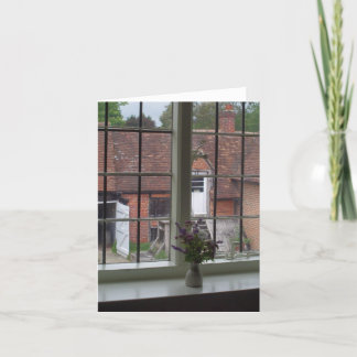 Cartão A Visão da Janela de Jane Austen