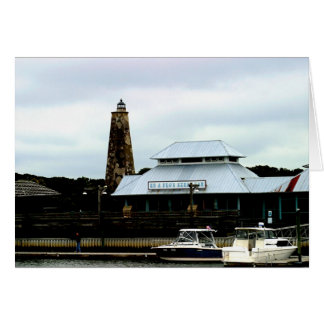 Cartão A visão do porto careca