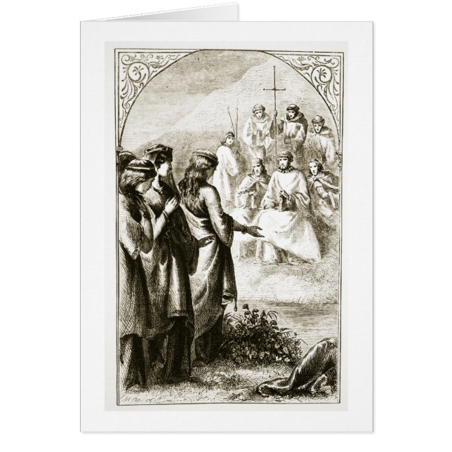 Cartão A visão do sínodo dos cleros, 'do Tria (Frente)