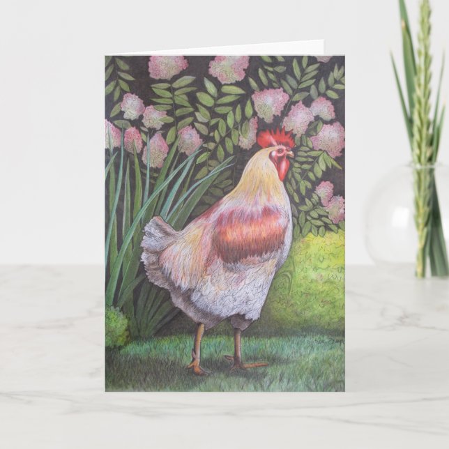 Cartão A Walk in the Garden GREETING CARD (Frente)