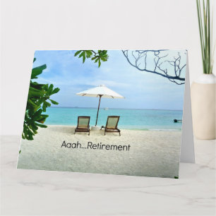 Cartão Aaah... aposentadoria