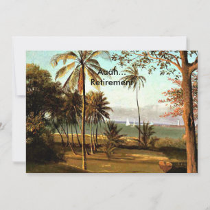 Cartão Aaah... aposentadoria, cena da Flórida