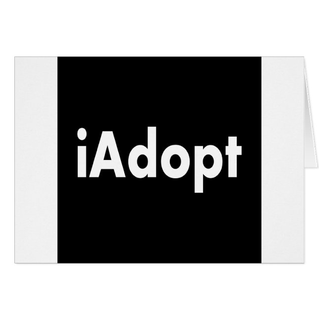 Cartão aAdopt (Frente Horizontal)