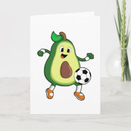 Cartão Abacate no Esporte Futebol