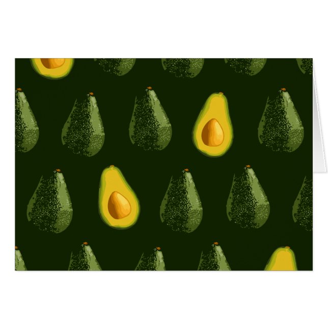 Cartão Abacates (Frente Horizontal)