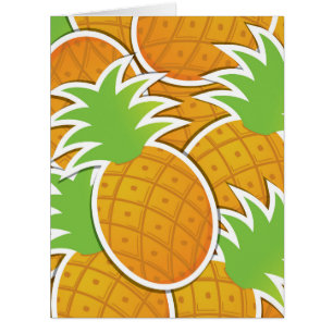 Cartão Abacaxi fungo