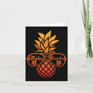 Cartão Abacaxi Pulga Camisa Aloha Praias Havaí H