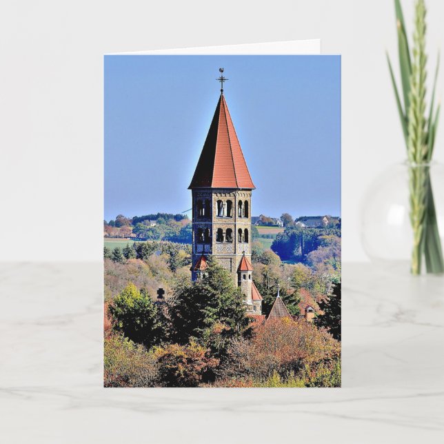 Cartão Abadia de Luxemburgo (Frente)