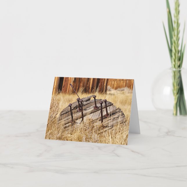 Cartão Abandoned (Frente)