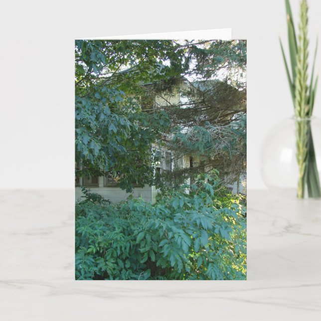 Cartão Abandoned House (Frente)
