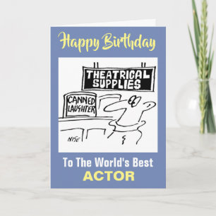 Cartão Abate em lata vendido no fornecedor teatral