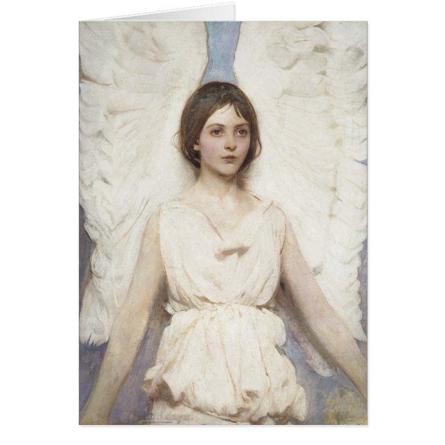 Cartão Abbott Handerson Thayer - Angel (Frente)