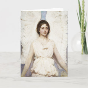 Cartão Abbott Handerson Thayer Angel Greeting Card