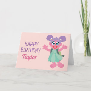 Cartão Abby Cadabby Floresta Feliz Aniversário