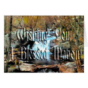 Cartão Abençoado Mabon