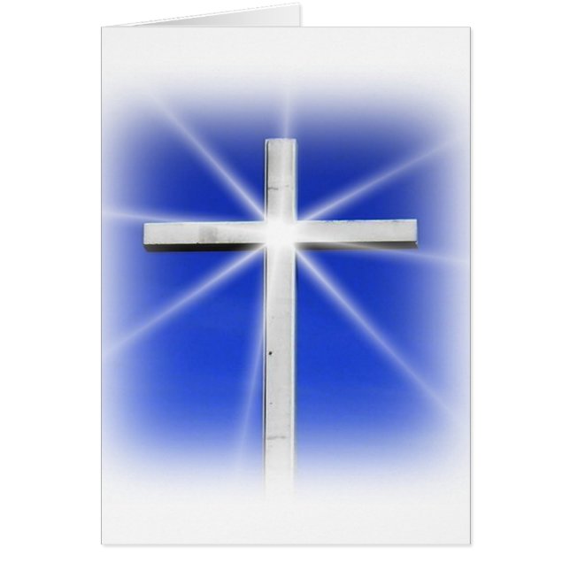 Cartão Abençoado por Deus (Frente)