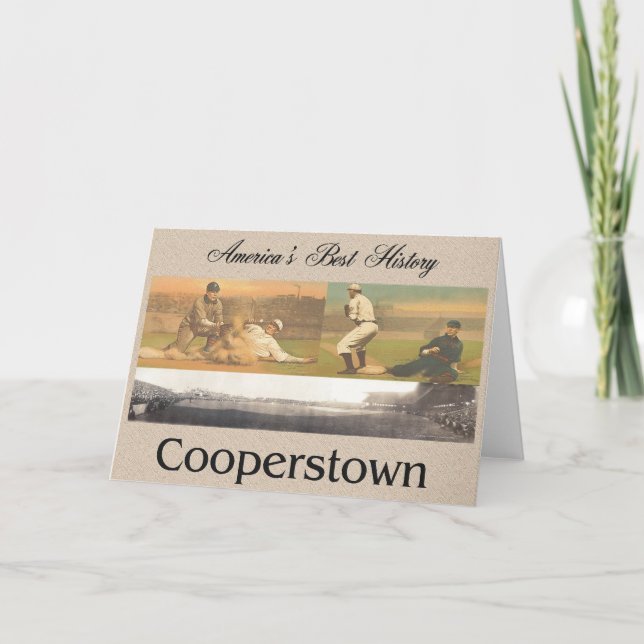 Cartão ABH Cooperstown (Frente)