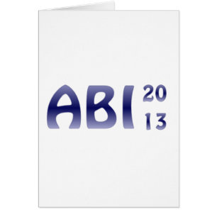 CARTÃO ABI 2013