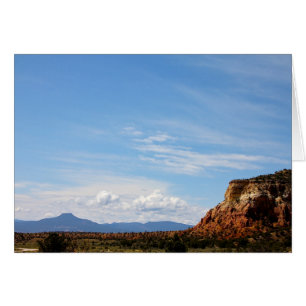 Cartão Abiquiu, New mexico