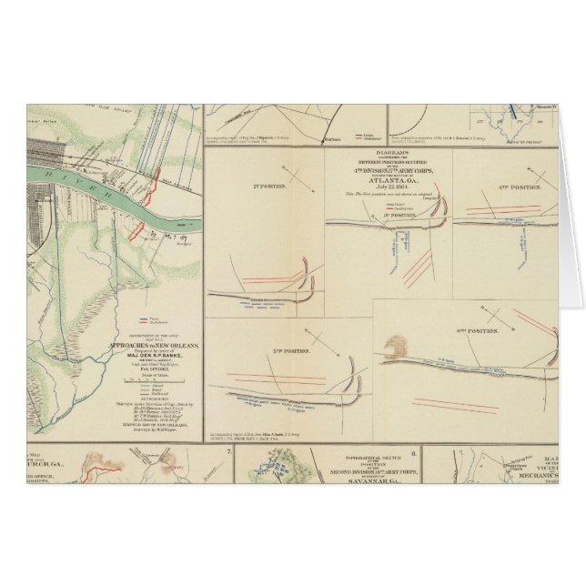 Cartão Abordagens de Nova Orleans (Frente Horizontal)