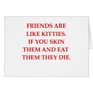 Cartão aborrecedor do gato