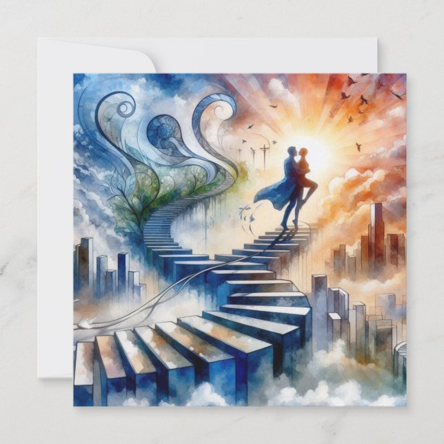 Cartão Abrace sua jornada (Frente)