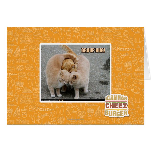 Cartão abraço de grupo (Frente Horizontal)