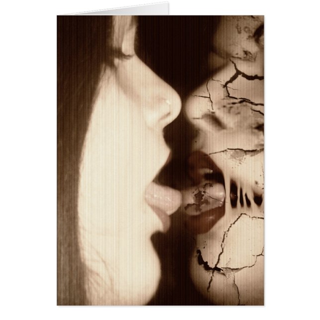 Cartão Abraço de queda (Frente)