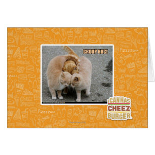 Cartão abraço do grupo