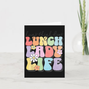 Cartão Abraços Amp; Almoço De Almoço Lady Vibes Appre Esc