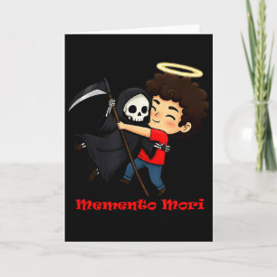 Cartão Abraços - Lembrete da Morte