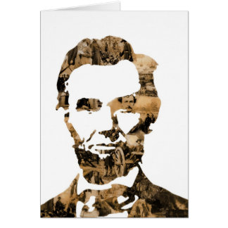 Cartão Abraham Lincoln