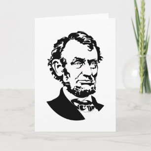 Cartão Abraham Lincoln