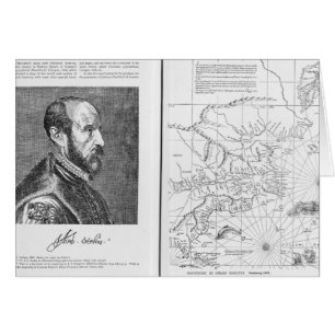 Cartão Abraham Ortel Oretelius