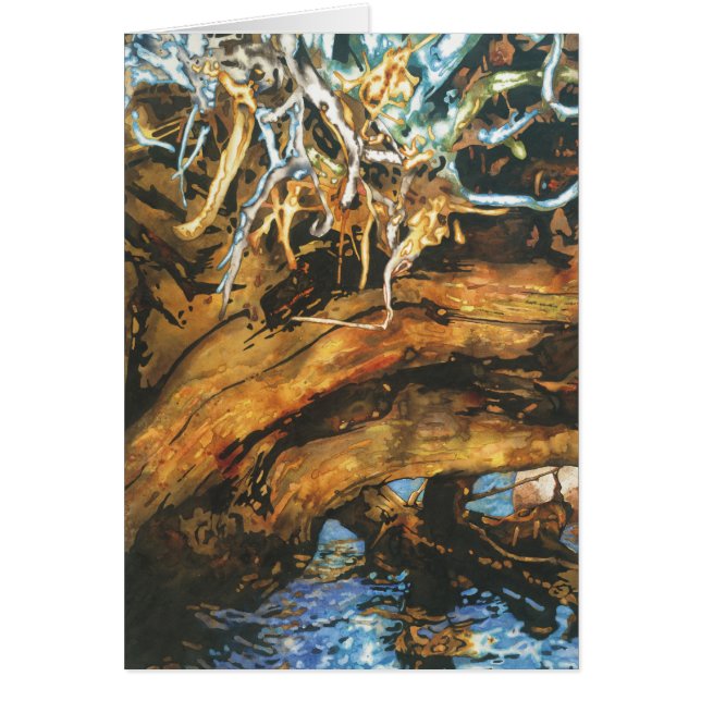 Cartão Abrigo dos peixes (Frente)