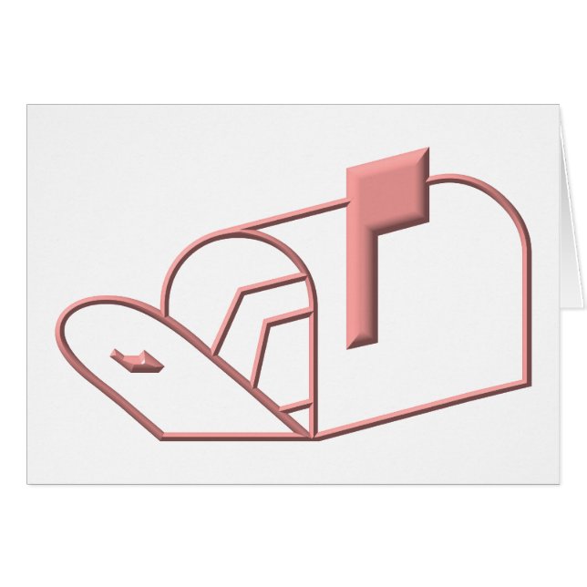 Cartão Abrir Caixa de Correio (Frente Horizontal)