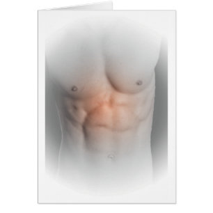 Cartão Abs do Homem