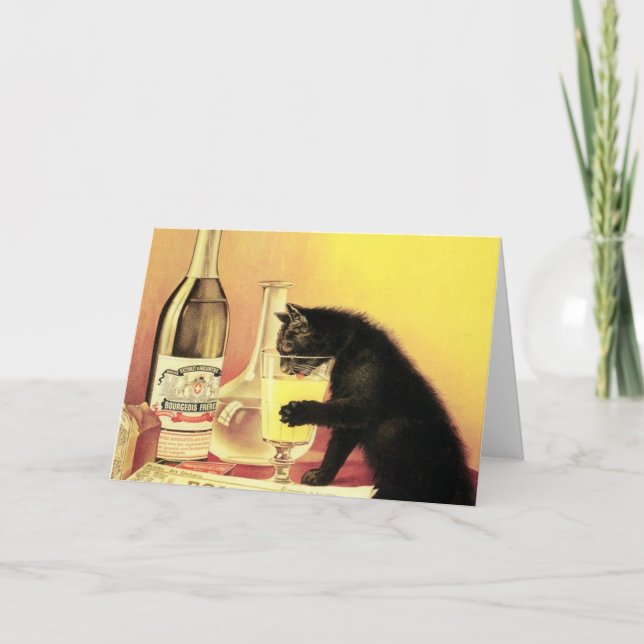 Cartão Absinthe Bourgeois (Frente)