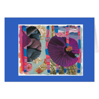 Cartão Abstracção com listras