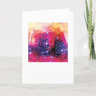 Cartão Abstract Arty Greetings Card
