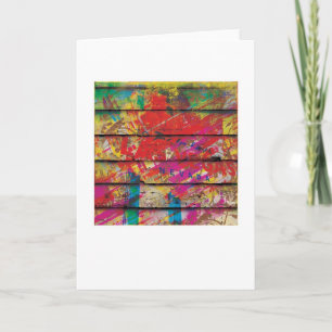 Cartão Abstract Arty Greetings Card - Las Vegas