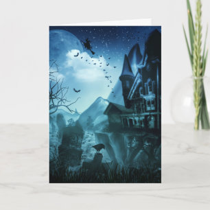 Cartão Abstract Halloween Backgrounds