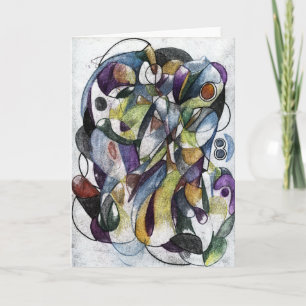 Cartão Abstract Images:  Spirit Totem