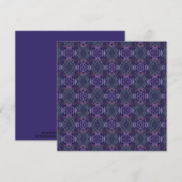 Cartão Abstract Pattern Art Of Watercolor Brushstrokes