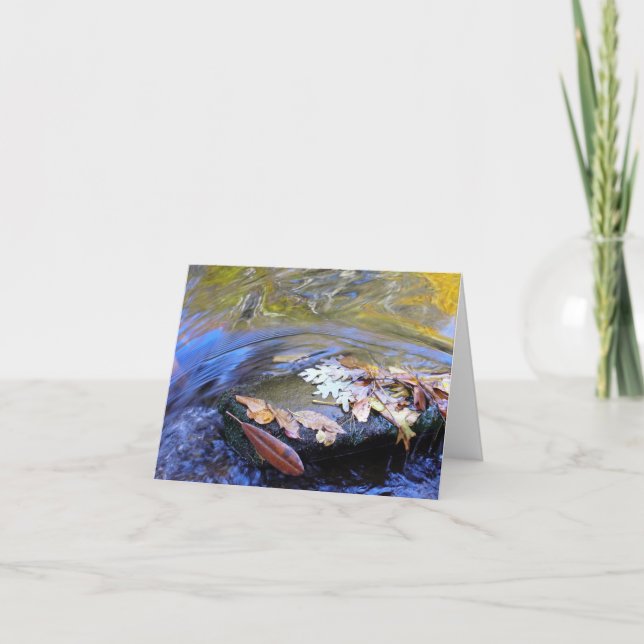 Cartão Abstract Reflections (Frente)