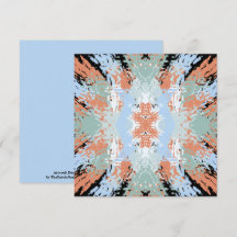 Abstract Split Ends Pattern And Soft Pastels