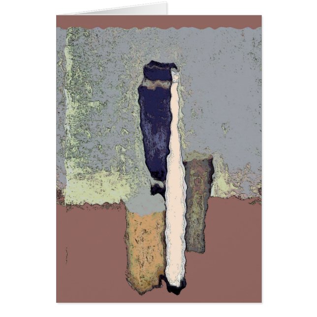 Cartão Abstrato (Frente)