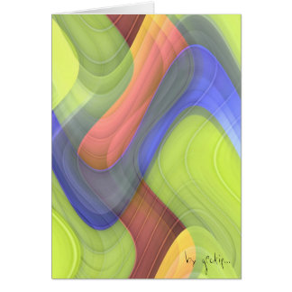 Cartão abstrato