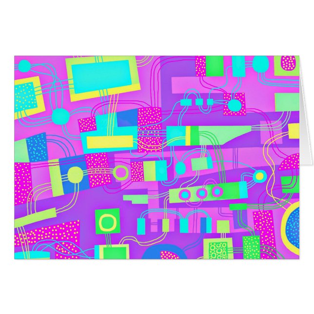 Cartão Abstrato 210711 (Frente Horizontal)